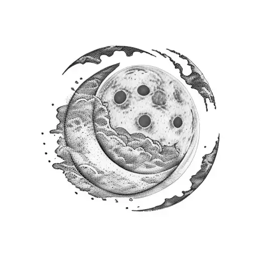 Three Phases Of The Moon