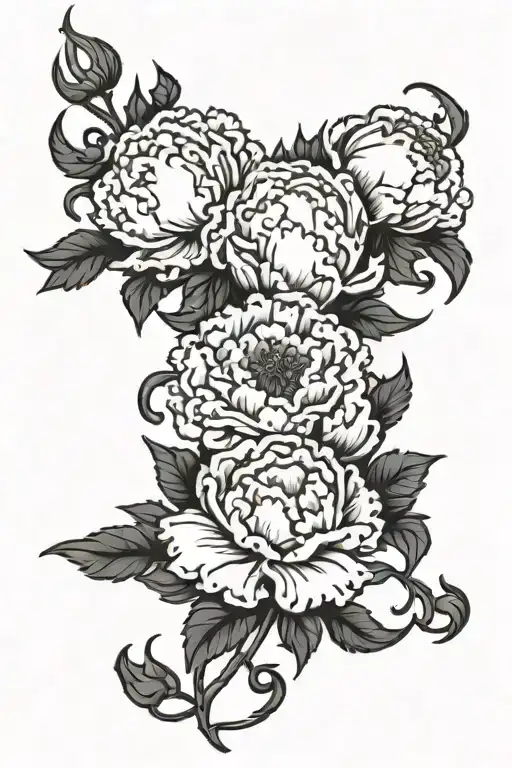 Carnations Fire Ball