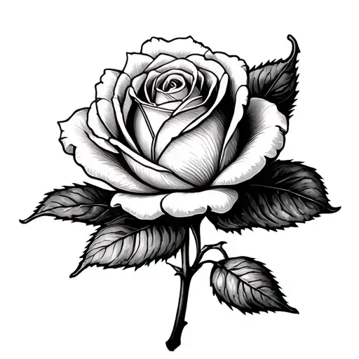 Rose Bud Blooming Flower