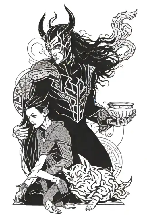 I Want A Tattoo Of Loki's Children