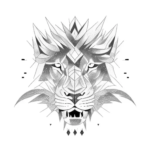 Electric Lightning Lion