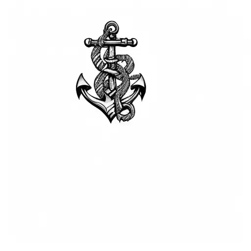 A Tattooed Anchor
