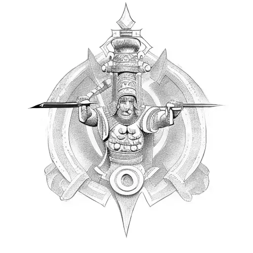 Good Vs Evil Roman Guard