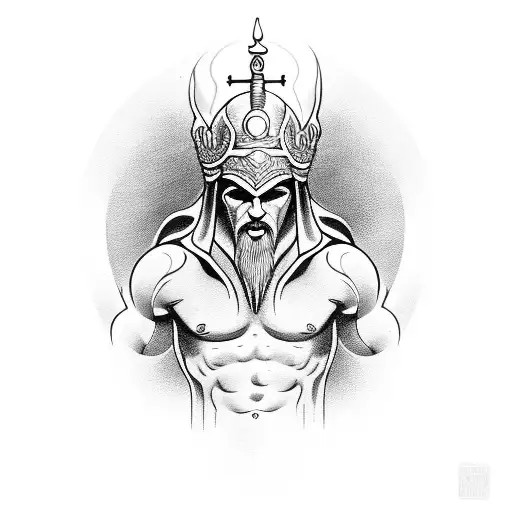 Dark Hypnos Greek God