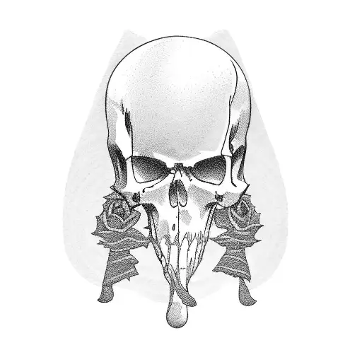 Death Tarot Card With Ghostface