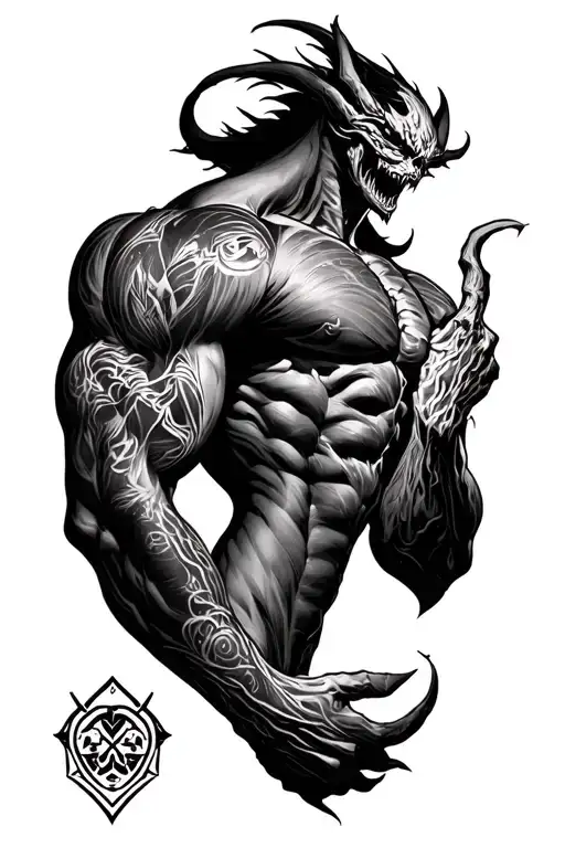 Demon Muscle Out Arm