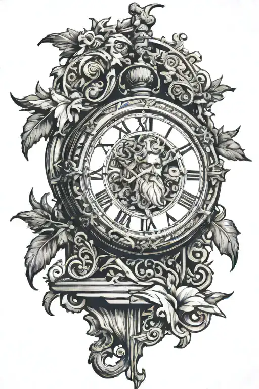Zeus And Time Clock