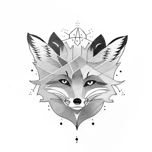 Neotraditional Style Fox