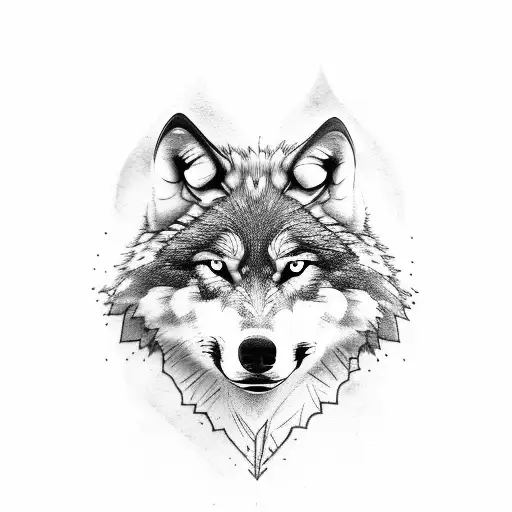 Wolf Oldschool Black