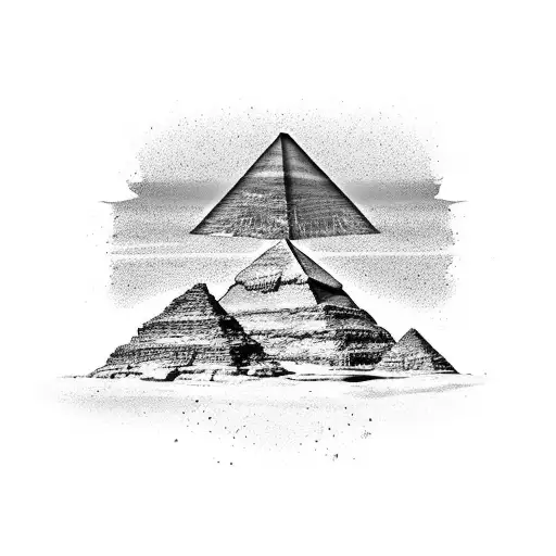 Egypt Pyramid Sun Desert River Nile