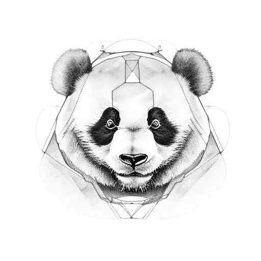 Panda Bebe Dibujando