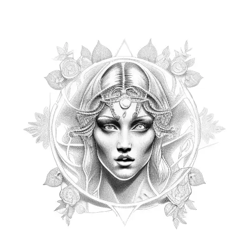 Aphrodite's Body Showing Love