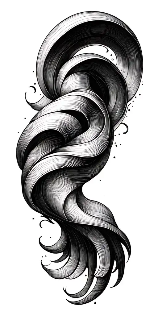 Waves Straightening Into Lines Parallel Down Srm