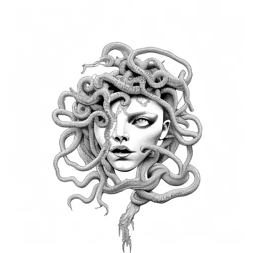 Medusa Small Enough To Fit On Fore Arm