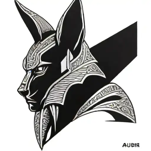 Program Code Anubis Portrait With Half