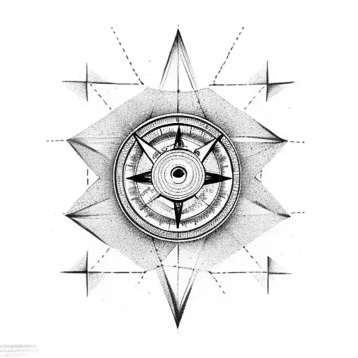 Girl With Compass Eye