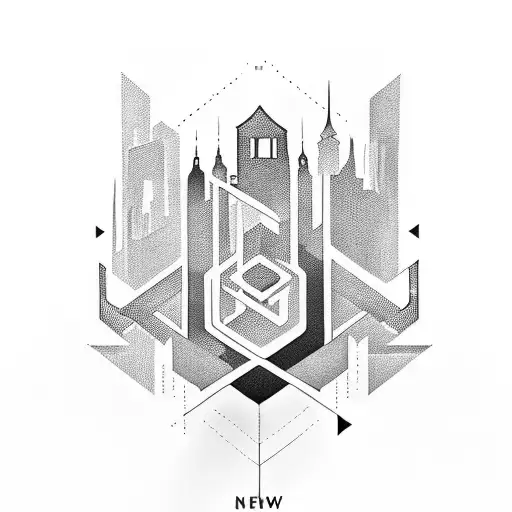 New York City And Music Inspired Sleeve