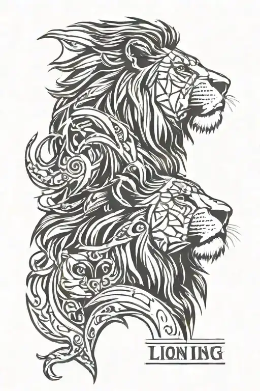 Lion King Scar Face With Memorial Date 11 March 2023