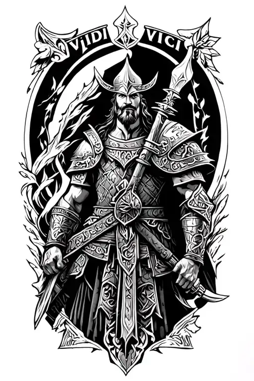 Veni Vidi Vici With A Warrior From Valachia