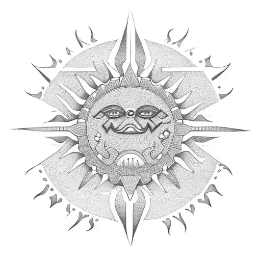 Mexican Tribal Sun