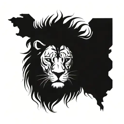 Freedom Independent Strong Furious Lion For Calf