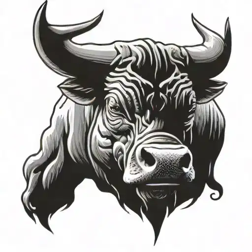 Bull With 27