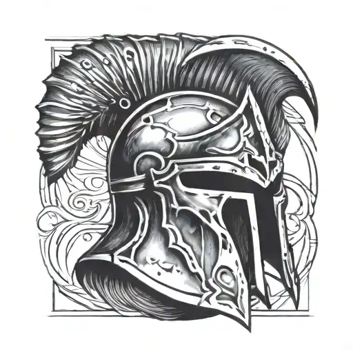 Coverup Spartan Helmet