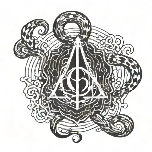 Harry Potter Dark Mark Sleep Token Inspired Depiction