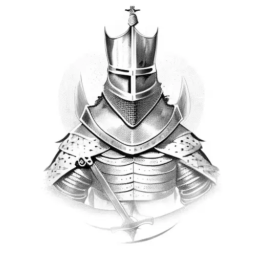 Flemish Knight With Sword