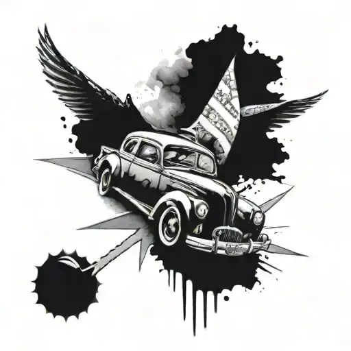 Freedom Will Road With Car Gelly Coolray