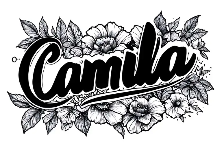 Camila Lettering