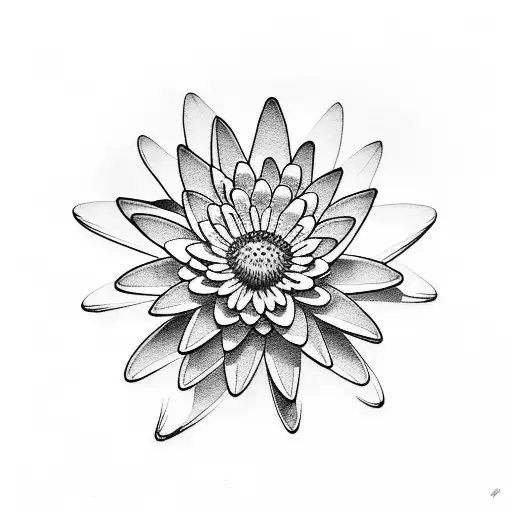 Water Lilies With Daisies