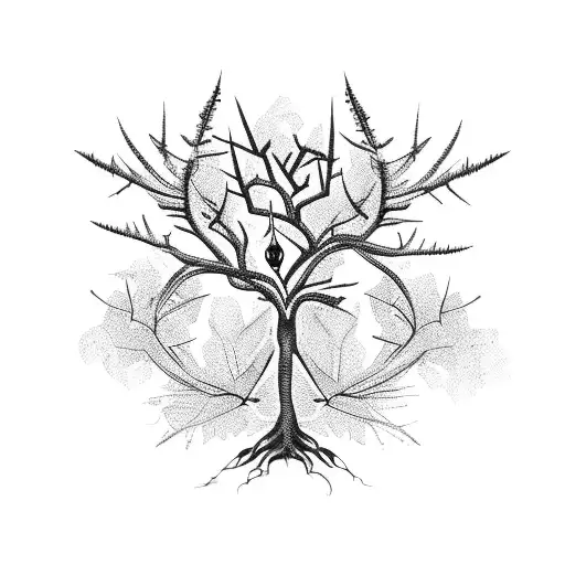 Tree With Thorns