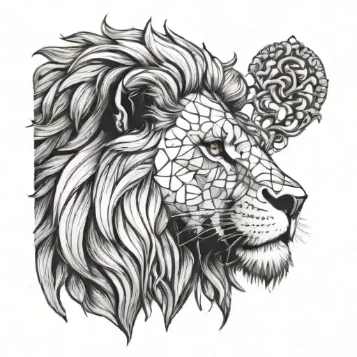 A French Looking Lion