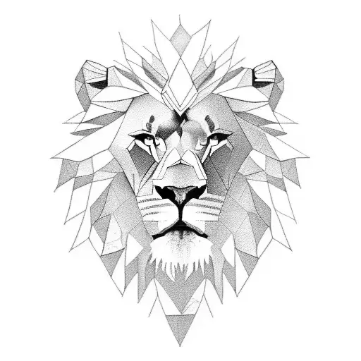 Lion Half Geometric Half Real