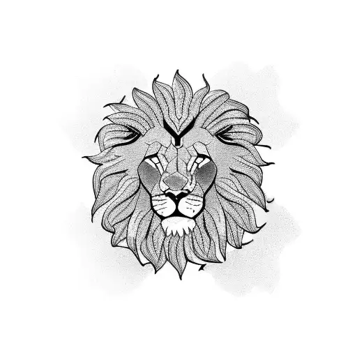 Lion Clock Sunflower