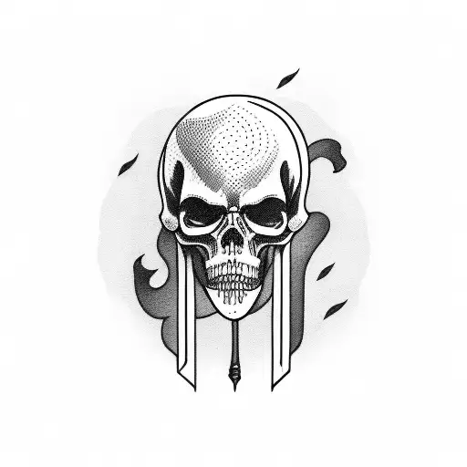 Grim Reaper With Quote