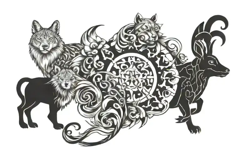 Animals Cover Up Text