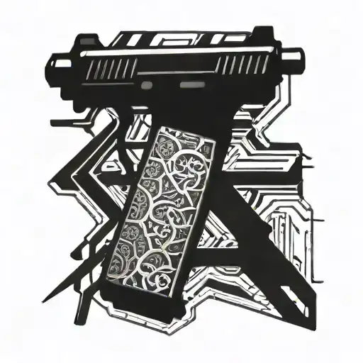 Tec 9 Background Filler