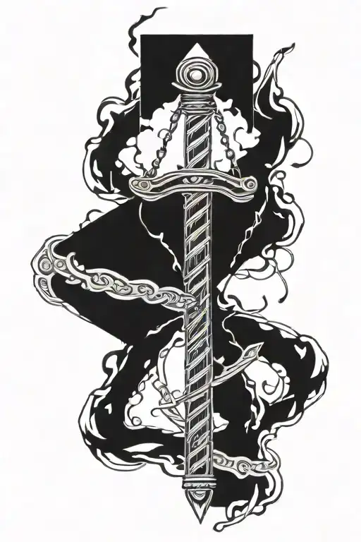 Swords And Dna Double Helix