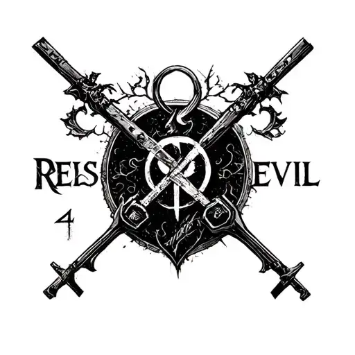 Game Resident Evil 4 Logo