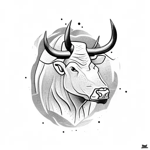 Bull With Name Ved And Trading