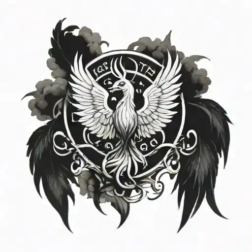 The Phoenix And The Symbol Of Freedom Vis Pacem Para Bellum