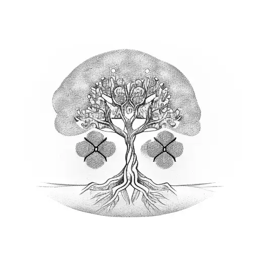 Tree Of Life Around The Wrist