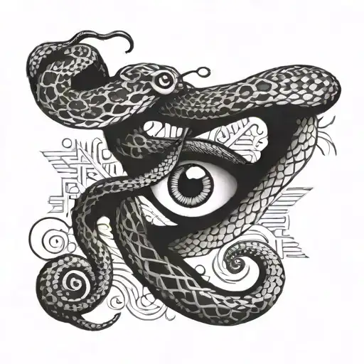 Snake And Eye Cool