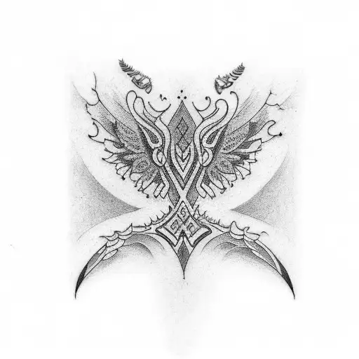 Small Sternum Tattoo For Male