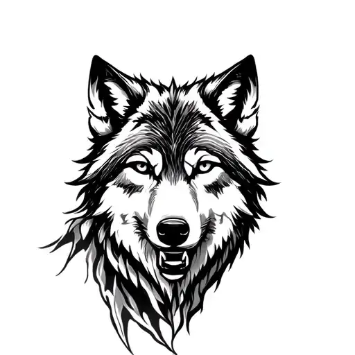 Wolf In The Mountains