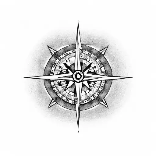Freemason Compass And Ruler Symbol