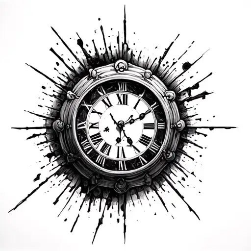 Damaged Clock