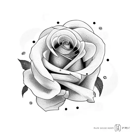 March 17 In Roman Numeral Surrounded By A Rose